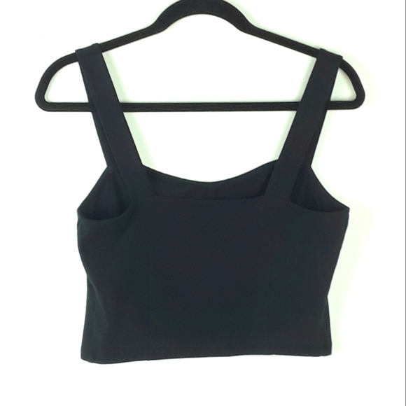Express Black Crop Top Tank Large - Picture 5 of 7